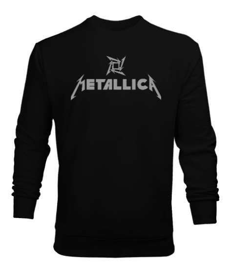 Tisho - Erkek Metallica Sweatshirt Erkek Sweatshirt