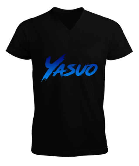 Tisho - Erkek oyun tasarımlı kısa kol V yaka Erkek Kısa Kol V Yaka Tişört
