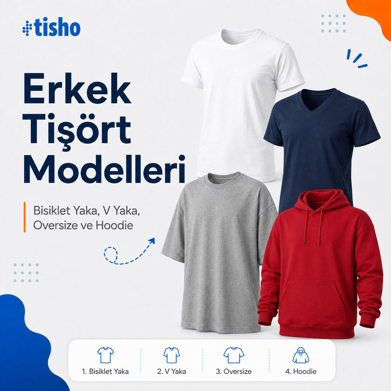 Erkek Tişört Modelleri Rehberi