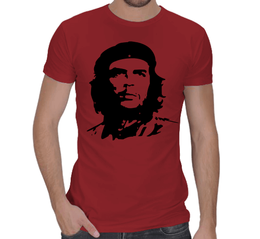 Tisho - Ernesto Che Guevara T-Shirt Erkek Regular Kesim Tişört