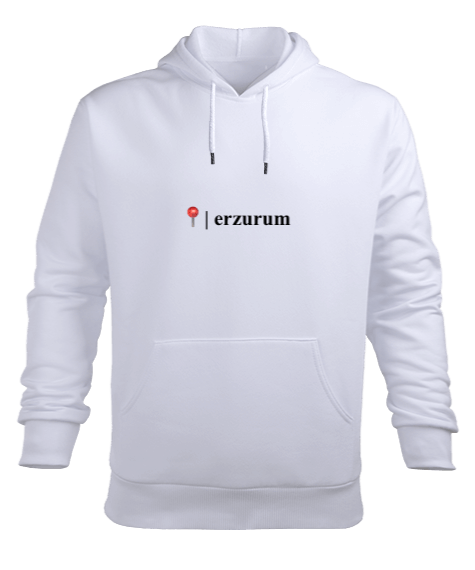 Tisho - Erzurum Erkek Kapüşonlu Hoodie Sweatshirt