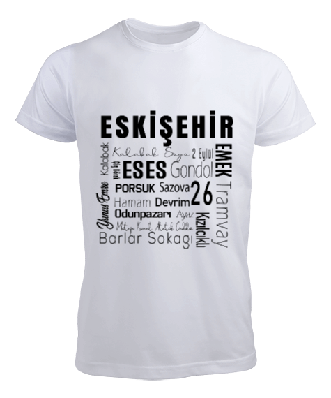 Tisho - Eskişehir Temalı Erkek Tişört