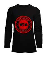 Eskişehir,Türkiye,Türkiye bayrağı. Siyah Kadın Uzun Kol Tişört - Tisho