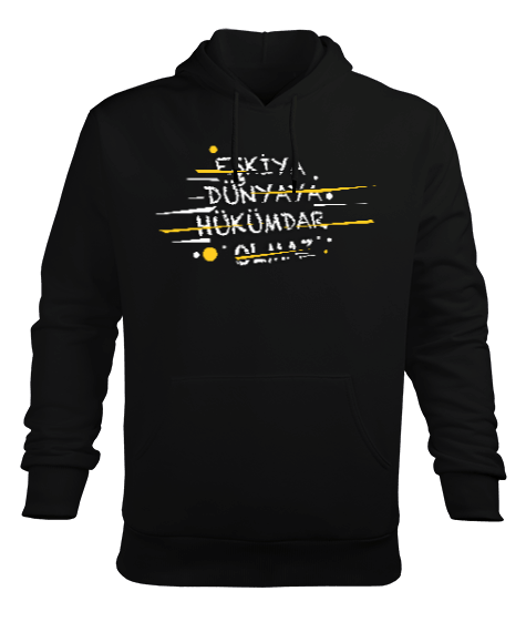 Tisho - Eşkiya Dünyaya Hükümdar Olmaz Erkek Kapüşonlu Hoodie Sweatshirt