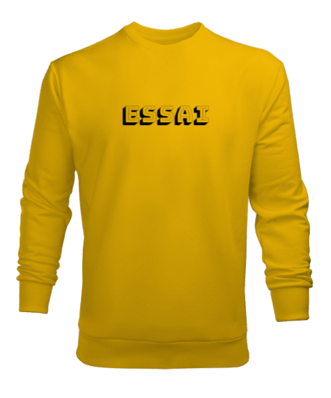 Tisho - ESSAI N1 Sarı Erkek Sweatshirt