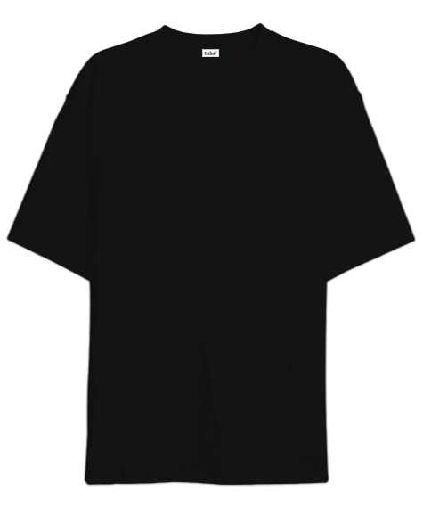 Tisho - Etnis desenli oversize t-şhirt Oversize Unisex Tişört