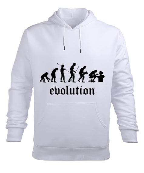 Tisho - Evulation Erkek Kapüşonlu Hoodie Sweatshirt