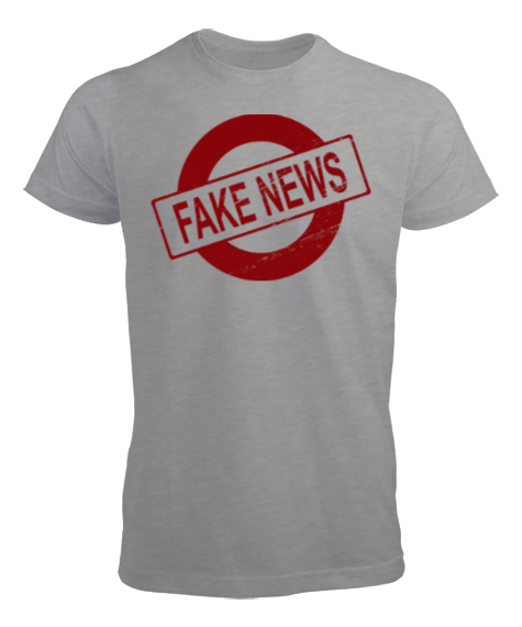 Tisho - Fake NewsSahte Haberler Unisex T-shirt Erkek Tişört