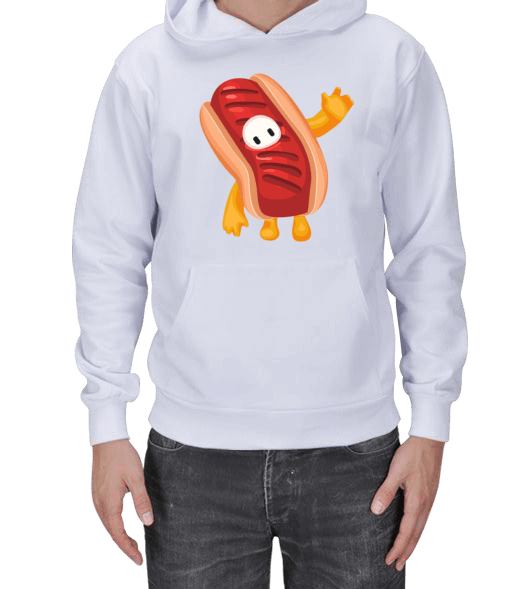 Tisho - Fall Guys Sweatshirt Erkek Kapşonlu