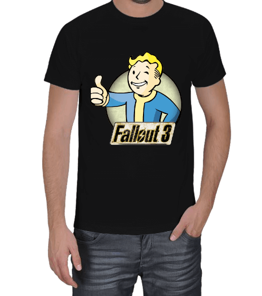 Fallout 3 Tişört Erkek Tişört
