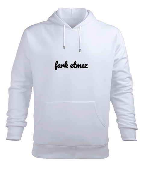 Tisho - fark etmez Erkek Kapüşonlu Hoodie Sweatshirt