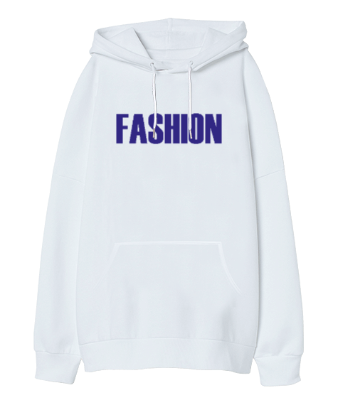 Tisho - Fashion Oversize Unisex Kapüşonlu Sweatshirt