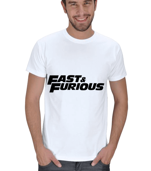 Tisho - FASTFURIOUS Hızlı ve Öfkeli T-SHIRT Erkek Tişört