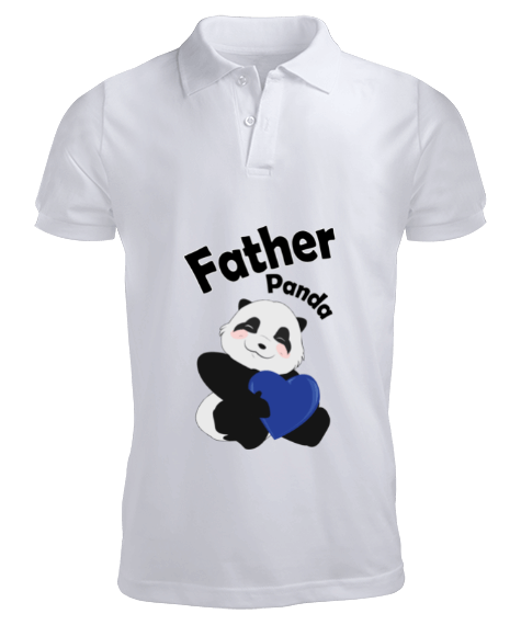 Tisho - Father Panda Erkek Kısa Kol Polo Yaka
