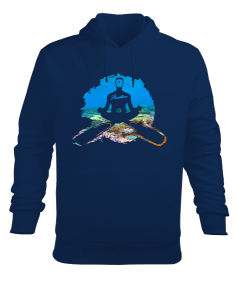 Tisho - FD-01 Freediver Erkek Kapüşonlu Hoodie Sweatshirt