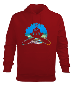 Tisho - FD-01 Freediver Erkek Kapüşonlu Hoodie Sweatshirt