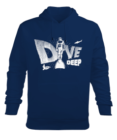Tisho - FD-04 Dive Deep Erkek Kapüşonlu Hoodie Sweatshirt