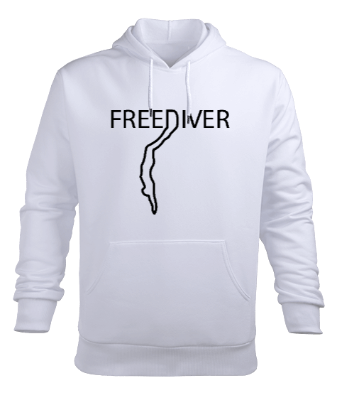 Tisho - FD-09 Freediver Erkek Kapüşonlu Hoodie Sweatshirt