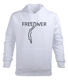Tisho - FD-09 Freediver Erkek Kapüşonlu Hoodie Sweatshirt