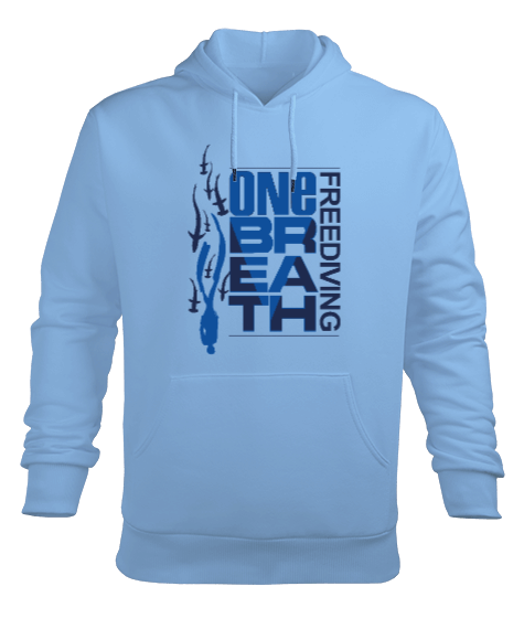 Tisho - FD-14 One Breath Erkek Kapüşonlu Hoodie Sweatshirt