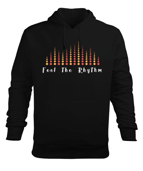 Tisho - Feel The Rhythm Erkek Kapüşonlu Hoodie Sweatshirt