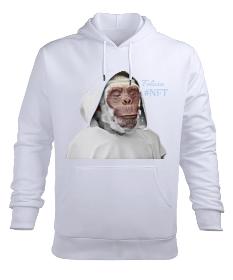 Tisho - Felicia NFTAPP Erkek Kapüşonlu Hoodie Sweatshirt