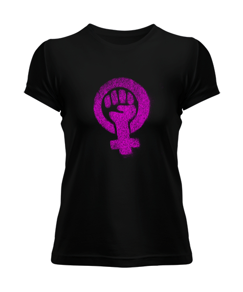 Tisho - Feminizm Siyah Kadın Tişört