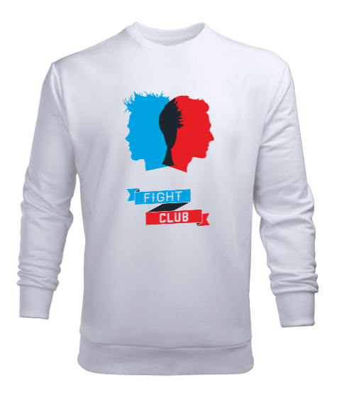 Tisho - Fight Club Tasarım Baskılı Erkek Sweatshirt