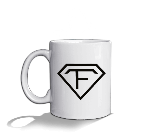 Tisho - FIRTINA Beyaz Kupa Bardak