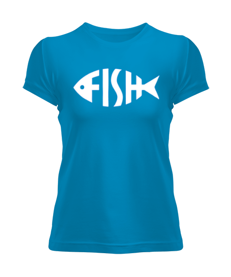 Tisho - fish Kadın Tişört