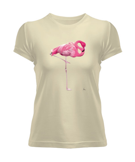Tisho - Flamingo Kadın Kadın Tişört