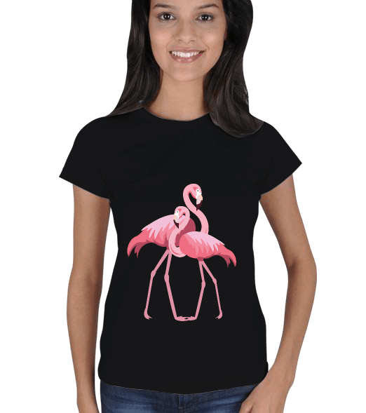 Tisho - Flamingolar Kadın Tişört
