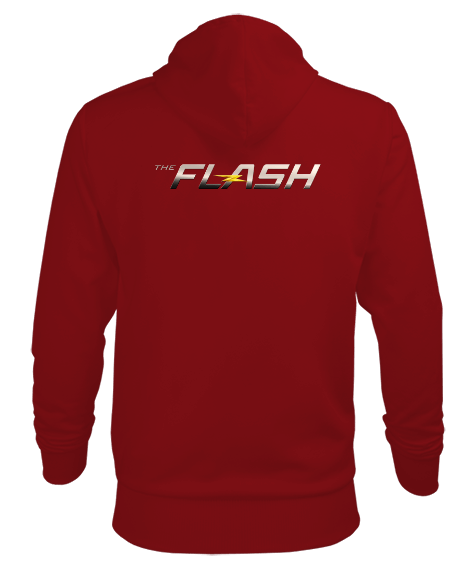Flash Kapşonlu Erkek Kapüşonlu Hoodie Sweatshirt