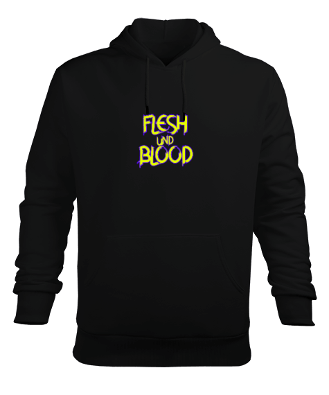 Tisho - Fleshundblood Erkek Kapüşonlu Hoodie Sweatshirt