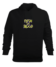 Tisho - Fleshundblood Erkek Kapüşonlu Hoodie Sweatshirt