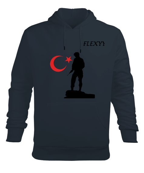 Tisho - FLEXYY Erkek Kapüşonlu Hoodie Sweatshirt