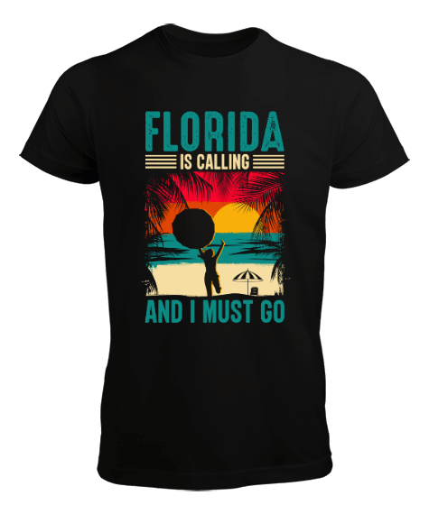 Tisho - Florida ariyor ve gitmeliyim Erkek Tişört