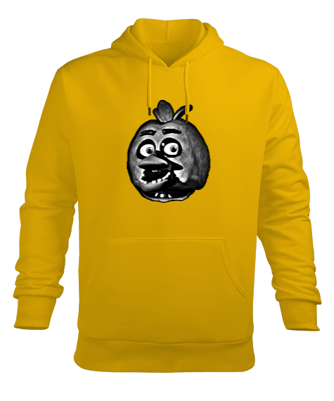 Tisho - Fnaf Chica V1 Erkek Kapüşonlu Hoodie Sweatshirt