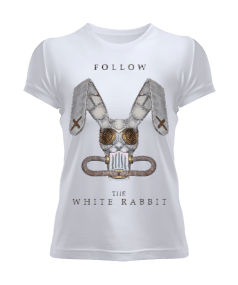 Tisho - Follow the White Rabbit Female Kadın Tişört