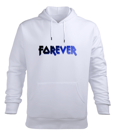 Tisho - FOREVER Erkek Kapüşonlu Hoodie Sweatshirt