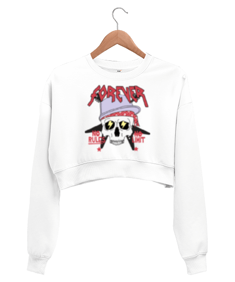 Tisho - Forever Kadın Crop Sweatshirt