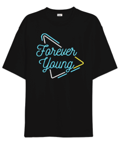 Tisho - Forever Young Oversize Unisex Tişört