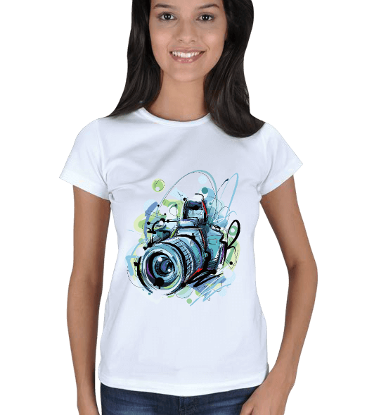 Tisho - Fotograf Makinesi Kadın Tişört