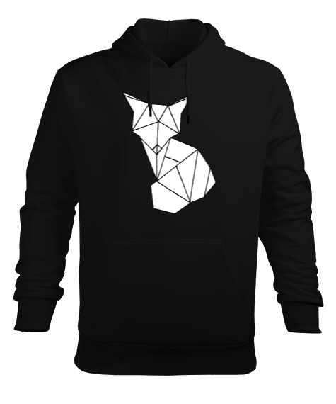 Tisho - FOX Erkek Kapüşonlu Hoodie Sweatshirt