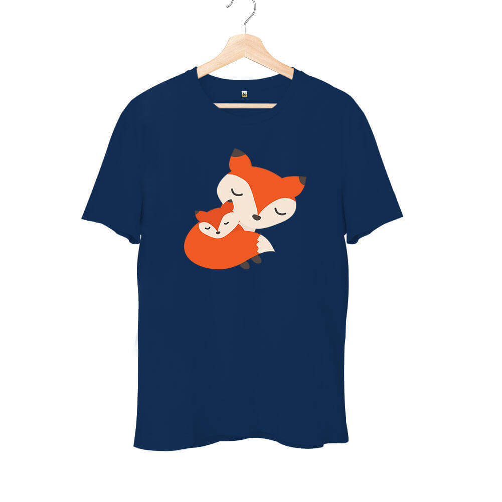 Tisho - Fox Mom Unisex Kısa Kol Tişört