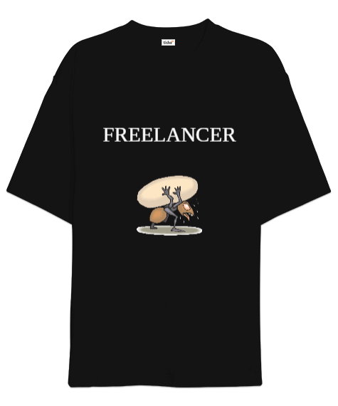 Tisho - FREELANCER Oversize Unisex Tişört