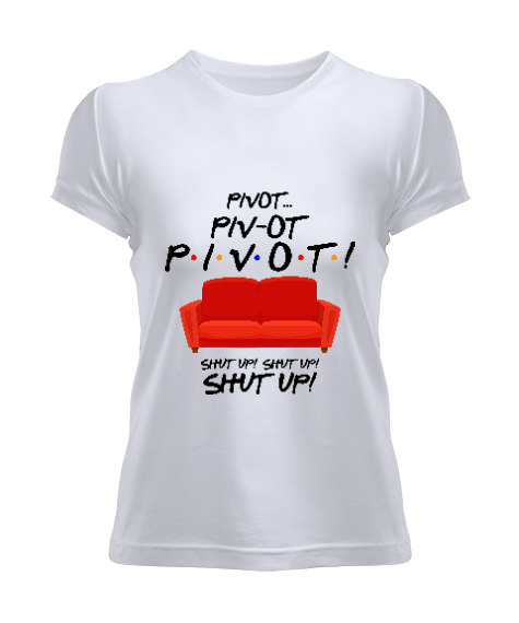 Tisho - Friends - Pivot Kadın Tişört