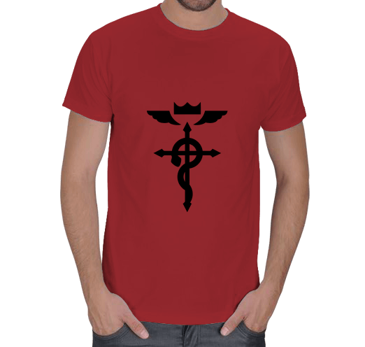 Fullmetal Alchemist Tüm Metal Simyacı Erkek Tişört
