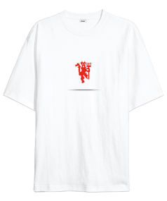 Futbol Takımı Baskılı Oversize Unisex Tişört - Thumbnail