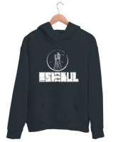 GALATA İSTANBUL Füme Unisex Kapşonlu Sweatshirt - Tisho